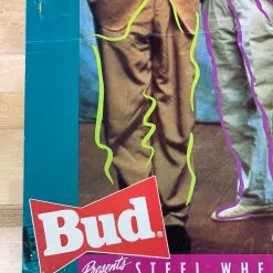 Sold Out Posters Gig Posters Rolling Stones - 1989 Bud Steel Wheels Poster Original Vintage 13 Sold Out Posters Gig Posters Rolling Stones - 1989 Bud Steel Wheels Poster Original Vintage