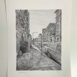 Wythe Ave - 2021 David Welker Poster, Art Print Art Prints