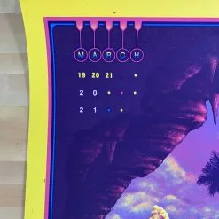 Half Hazzard Press Gig Posters Billy Strings - 2021 Half Hazard Poster St Augustine, FL AP