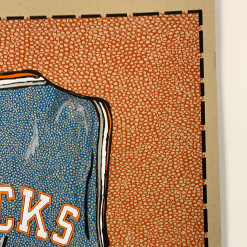 Knicks - 2014 Fugscreens Studios Poster Patrick Ewing Jersey Print