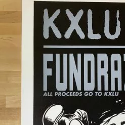 TAZ KXLU Fundraiser - 1995 T.A.Z. Poster Beck Los Angeles, CA 1st Ed Gig Posters