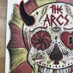 The Arcs - 2015 Dan Grzeca Poster Chicago, IL Vic Theatre