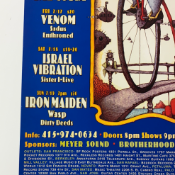 Dave Huckins MHP 48 July - 1998 Poster Maritime Hall San Fran 1st Gig Posters