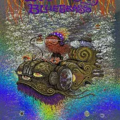 Greensky Bluegrass - 2018 Marq Spusta Poster FOIL Red Rocks Morrison, CO