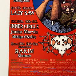 Dave Huckins MHP 44 March - 1998 Poster Maritime Hall San Fran 1st