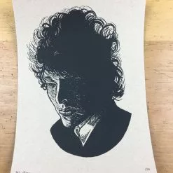 Gig Posters Bob Dylan The Rolling Stone - 2014 Brian Methe Art Print
