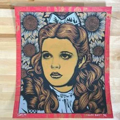 No Place Like Home - 2022 Todd Slater Poster Art Print Ruby Red