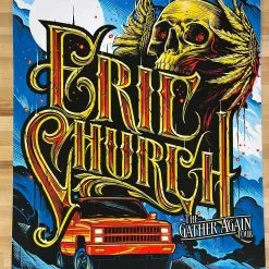 Gig Posters Eric Church - 2022 Maxx242 Poster Green Bay, WI 3/18