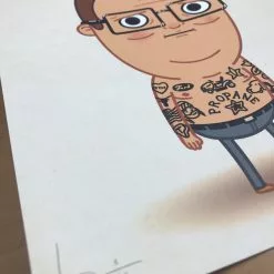 Movie/TV Posters Tatoos - 2016 Mike Mitchell Poster Hank Hill, King Of The Hill