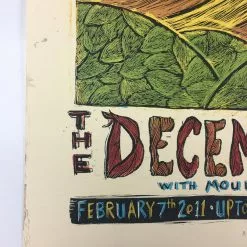 Gig Posters The Decemberists - 2011 Dan Grzeca Poster Kansas City, MO Uptown Theater
