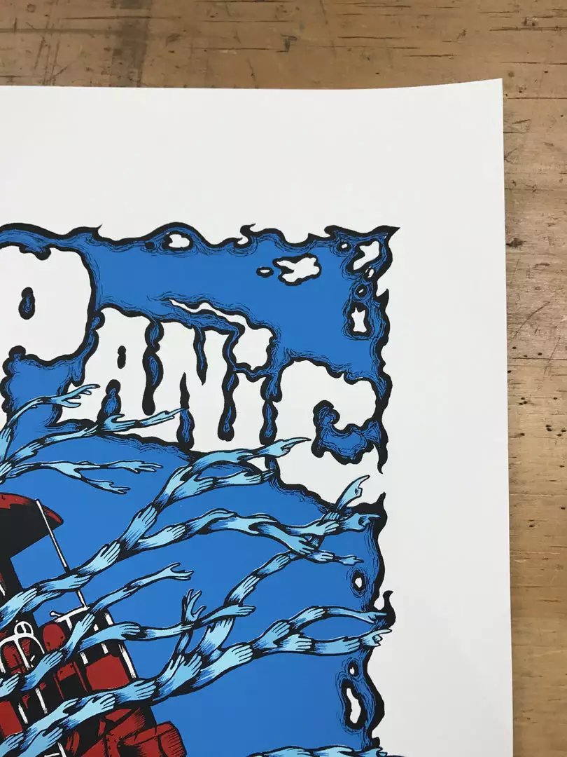 Gig Posters Widespread Panic - 2015 Billy Perkins Poster AP Fayetteville, AR 5 Gig Posters Widespread Panic - 2015 Billy Perkins Poster AP Fayetteville, AR