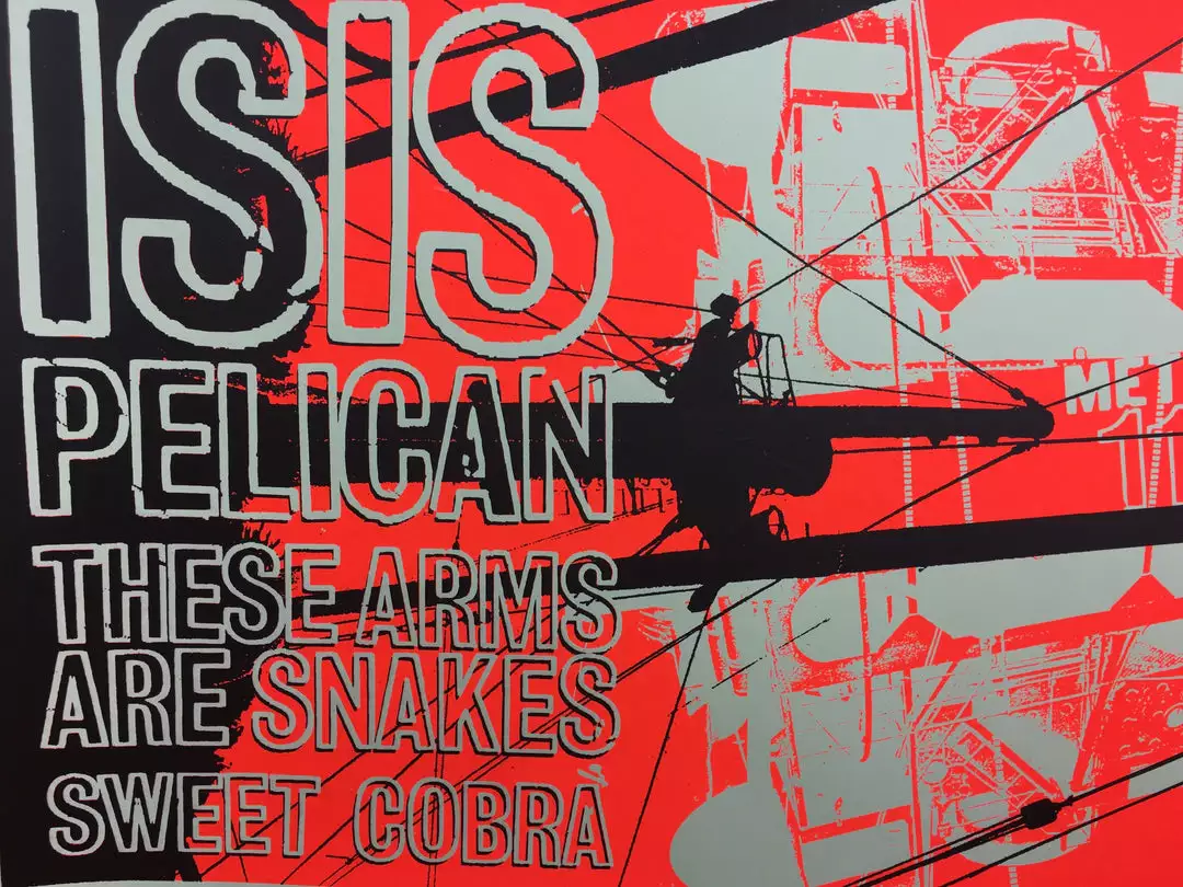 ISIS - 2004 Crosshair Poster Chicago, IL Metro 3 ISIS - 2004 Crosshair Poster Chicago, IL Metro