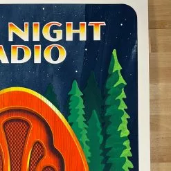 Colorado Late Night Radio - 2021 Mike Tallman Poster Denver, CO