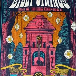 Billy Strings - 2021 Status Serigraph Poster Mobile, AL 4/11 Gig Posters