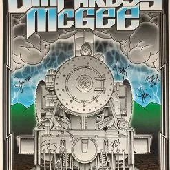 Umphrey's McGee - 2015 John Warner Poster Band Signed Chattanooga, TN