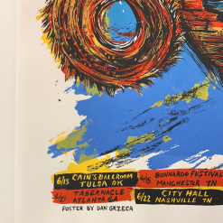 The Black Keys - 2007 Dan Grzeca Poster June Tour S/N