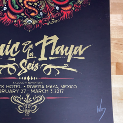 Gig Posters Widespread Panic - 2017 Jeff Wood Poster Riviera Maya, MX Hard Rock Hotel 12 Gig Posters Widespread Panic - 2017 Jeff Wood Poster Riviera Maya, MX Hard Rock Hotel