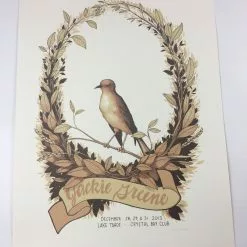 Gig Posters Jackie Greene - 2013 Justin Santora Poster Crystal Bay, NV Crystal Bay Club Casi