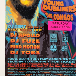 Sold Out Posters Gig Posters MHP 49 Maritime Hall - 1998 Poster August San Fran 1st