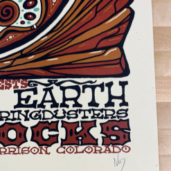 Yonder Mountain String Band - 2011 Jeff Wood Poster Red Rocks Morrison, CO 12 Yonder Mountain String Band - 2011 Jeff Wood Poster Red Rocks Morrison, CO