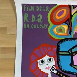 Eduardo Munoz Bachs La Sra Venus Y El Diablo - 1969 Cuban Movie Poster Original Vintage 10 Eduardo Munoz Bachs La Sra Venus Y El Diablo - 1969 Cuban Movie Poster Original Vintage