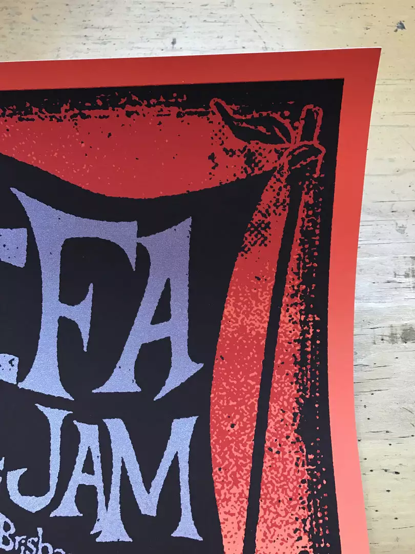 Gig Posters Pearl Jam - 2006 Todd Slater Poster CCFA Australia Hawaii SE SILVER 6 Gig Posters Pearl Jam - 2006 Todd Slater Poster CCFA Australia Hawaii SE SILVER