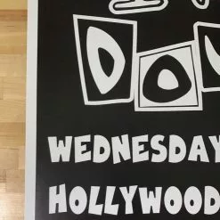 No Doubt - 1997 Paul Cutler Promo Poster Hollywood, CA Palladium Gig Posters