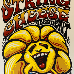 String Cheese Incident - 2017 Jeff Wood Poster Morrison, CO Red Rocks Colorado