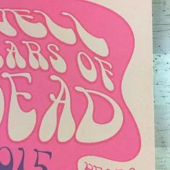 Grateful Dead/Fare Thee Well - 2015 Status Serigraph Poster Santa Clara, CA Levi 13 Grateful Dead/Fare Thee Well - 2015 Status Serigraph Poster Santa Clara, CA Levi