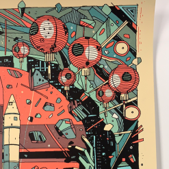 Imagine Dragons - 2018 Tyler Stout Poster Saratoga, Hartford, Syracuse