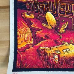 Billy Strings - 2021 Dave Kloc Poster Detroit, MI 11/21 The Fillmore 1st