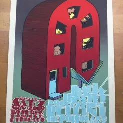 The Black Heart Procession - 2009 Jay Ryan Poster Chicago, IL Bottom Lounge