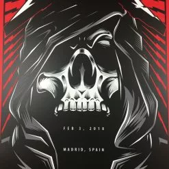 Gig Posters Metallica - 2018 Acorn Poster Madrid, Spain Wizink Center