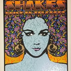 Alabama Shakes - 2015 Chuck Sperry Poster Red Rocks Morrison, CO