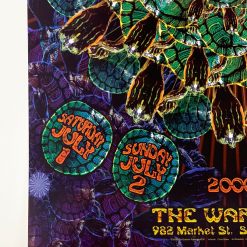 BGP 241 Widespread Panic - 2000 Chris Shaw The Warfield Theatre San Fran 1st Gig Posters