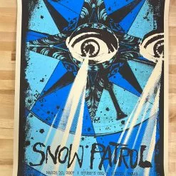 Gig Posters Snow Patrol - 2007 Todd Slater Poster Austin, TX Stubb's