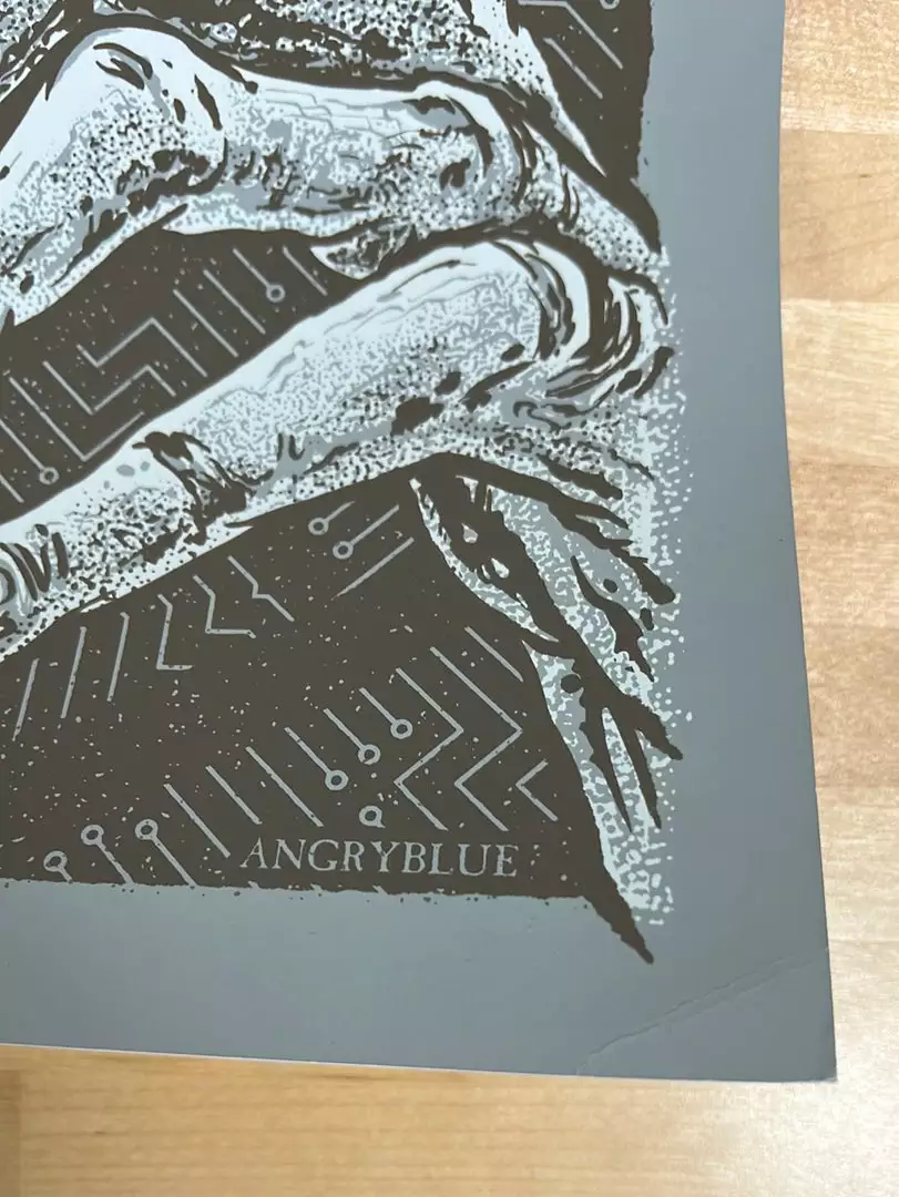 Metallica - 2018 AngryBlue Poster Prague, CZE O2 Arena 7 Metallica - 2018 AngryBlue Poster Prague, CZE O2 Arena