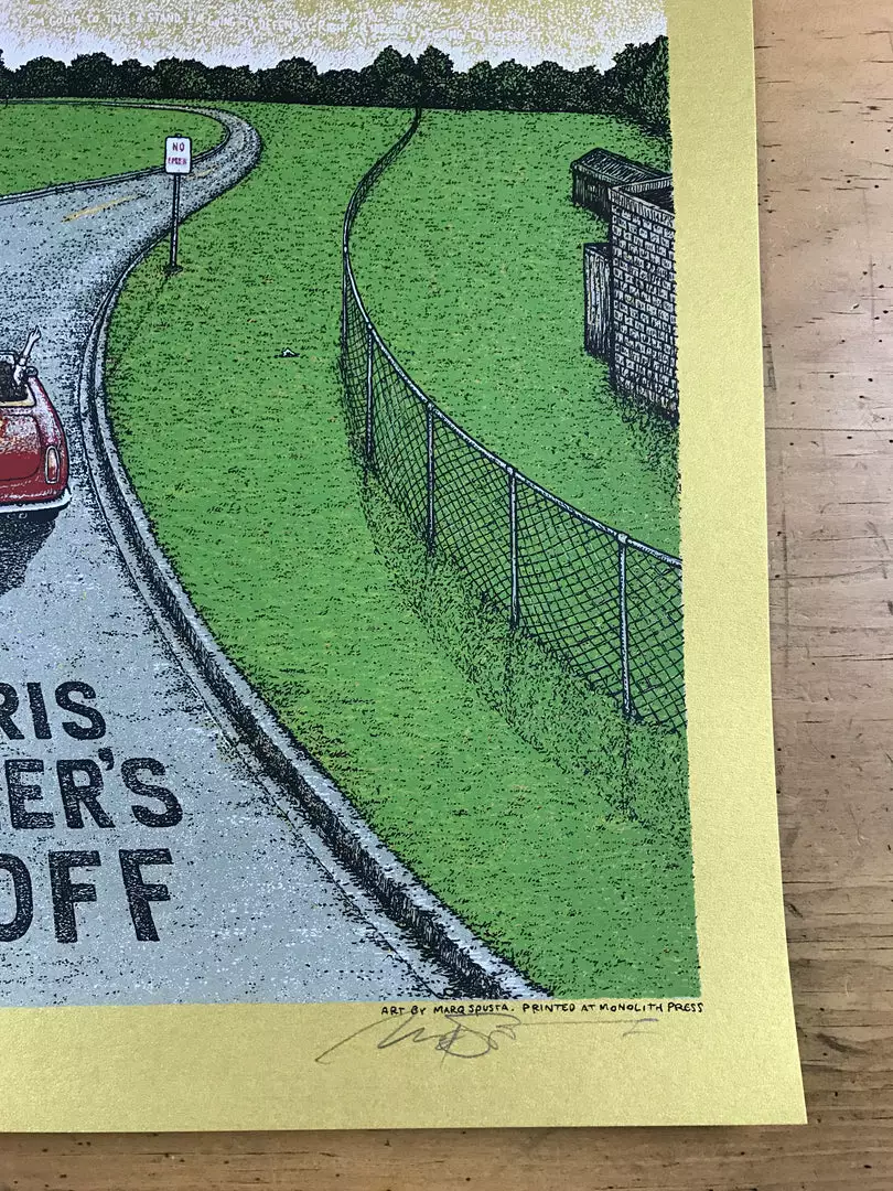 Ferris Bueller's Day Off - 2016 Marq Spusta Poster GOLD Ed. Movie/TV Posters 7 Ferris Bueller's Day Off - 2016 Marq Spusta Poster GOLD Ed. Movie/TV Posters