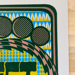 Colorado String Cheese Incident - 2007 Tripp Poster Red Rocks Morrison, CO