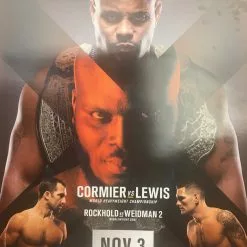 Sold Out Posters UFC 230 2018 Poster Cormier Vs Lewis & Rockhold Vs Weidman 2