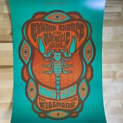 Gig Posters Edward Sharpe & The Magnetic Zeros - 2010 Matt Leunig Poster The Fillmore San Francisco, CA