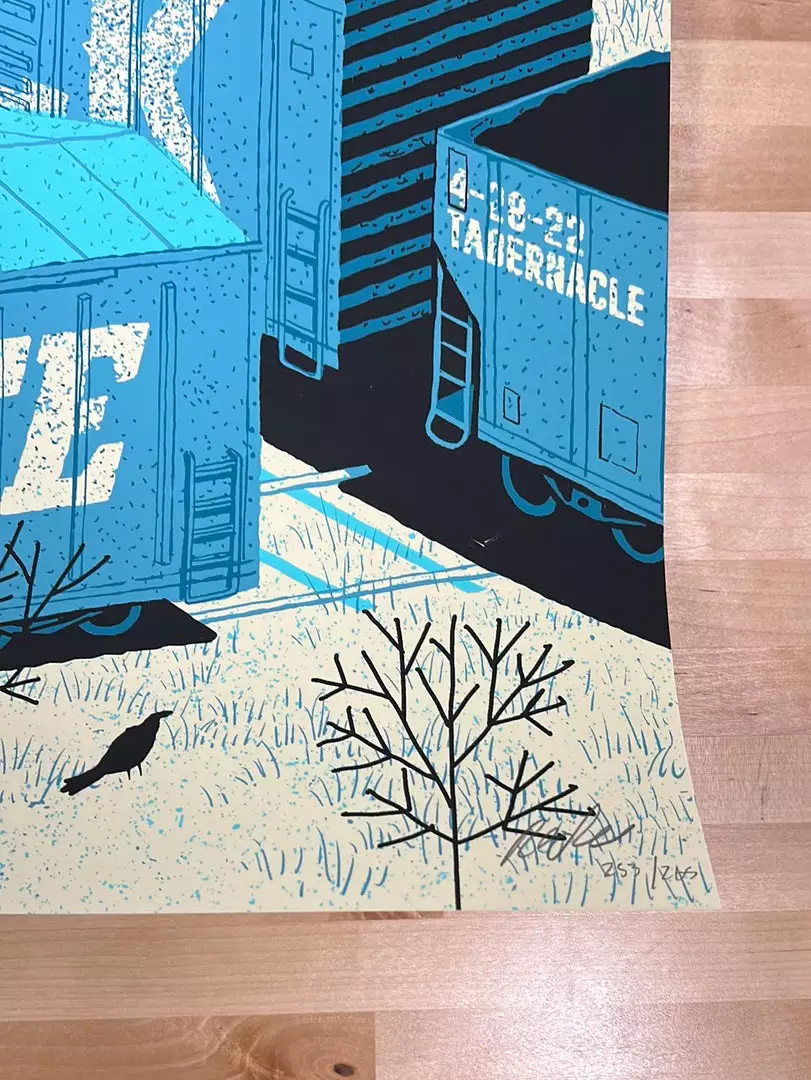 Jack White - 2022 Methane Studios Poster Atlanta, GA N3 7 Jack White - 2022 Methane Studios Poster Atlanta, GA N3