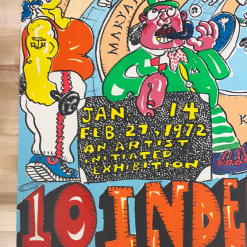 Sold Out Posters The Guggenheim - 1972 Red Grooms Art Print Poster Original Vintage