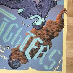 Foo Fighters - 2018 Dave Kloc Poster Edmonton, CAN Rogers Place Gig Posters