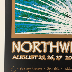 Northwest String Summit - 2006 Brian Langeliers Poster Plains, OR Horning's Hideout Gig Posters