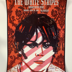 Gig Posters The White Stripes - 2003 4/28 Poster Jason Mecier Warfield Theatre San Fran 1st