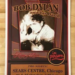 Bob Dylan - 2006 Geoff Gans Poster Chicago, IL