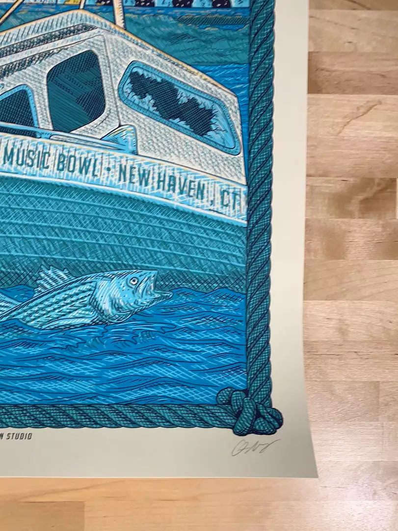 Billy Strings - 2021 Owen Murphy Poster New Haven, CT N1 AP 7 Billy Strings - 2021 Owen Murphy Poster New Haven, CT N1 AP