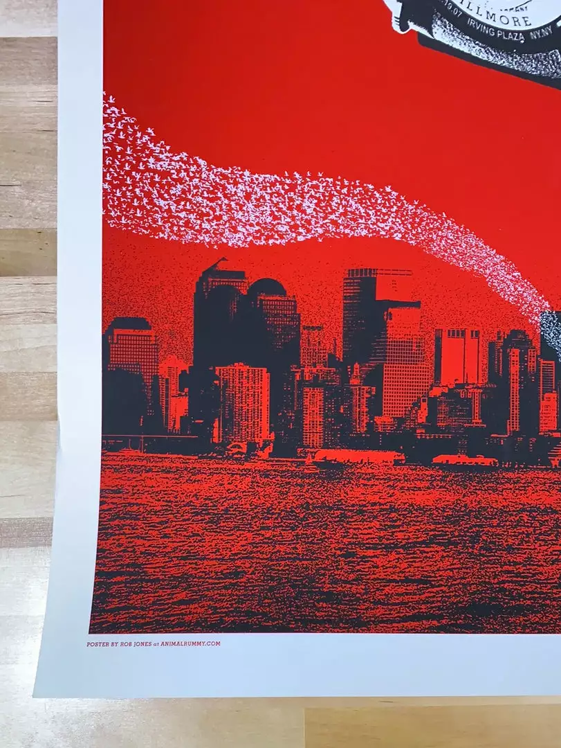 The White Stripes - 2007 Rob Jones Poster New York Irving Plaza Jack White 8 The White Stripes - 2007 Rob Jones Poster New York Irving Plaza Jack White