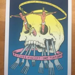 Future Of The Left - 2009 Jay Ryan Poster Chicago, IL Bottom Lounge